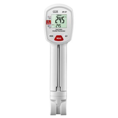 China CEM IR-97 Food Safety Instant Read Digital Food Thermometer BBQ Infrared and Probe Thermometer 2 in 1 IR-97 Function for sale