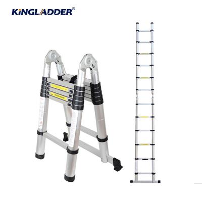 China 2019 New Design Step Stool 6m Aluminum Telescopic Ladder Folding Ladders for sale