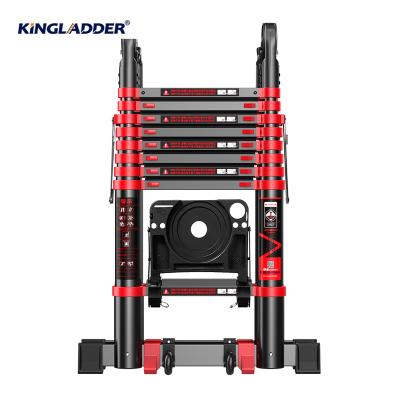 China Folding Ladders Kingladder KT60-28D 5.6M Aluminum Multipurpose Telescopic Foldable Step Ladders for sale