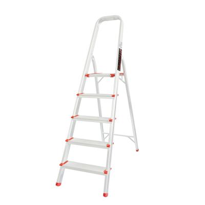 China Kingladder KHA105 5 Steps Strong Aluminum Folding Ladders Household Ladder With ANSI EN131 for sale