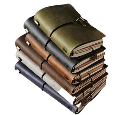 China Manifestation Eco-friendly Paper Leather Journal, Custom Journal Printing Logo Notebook, Wholesale Vintage Journals Manufacturer for sale