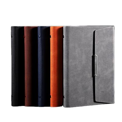 China Customizable a5 hardcover eco-friendly paper notebook, leather journals custom logo b5 notebook, diary book notebook gift set for sale