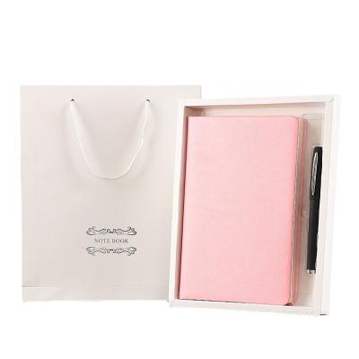 China Dairy eco-friendly paper standard leather notebook with pen customizable hardcover, journal printing custom notebooks, libretas diary 2023 for sale