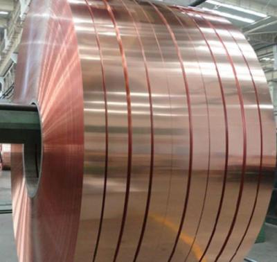 China High Hardness 1mm 1.5mm 3mm Copper Strip C1100 C1200 C1020 C5191 Copper Coil for sale