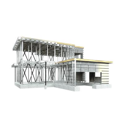 China Single Steel Sheet Roofing Steel Frame Structure Flat Pack Container House Building for sale