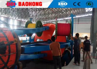 China Cutting Laying Up Cable Manufacturing Machine Cradle Type With 800mm Bobbin Te koop