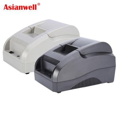 China Price 58mm black and white cheap desktop thermal receipt printer with USB rs232 interface for sale