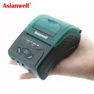 China Lower price 2 inch black and white 58mm portable hotsale AW-5807 Asianwell wireless-bt4.0 printer for sale