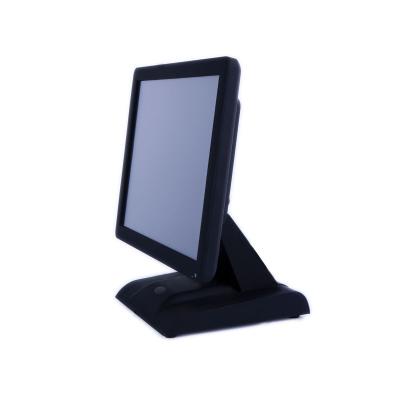 China Desktop 15 Inch POS Touch Screen Monitor All In One Resistive Screen LED POS Monitor for sale