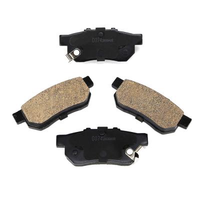 China Auto Ceramic Disc Brake Shoes Pads Auto Brake Pads For Honda City D374 CR-V for sale