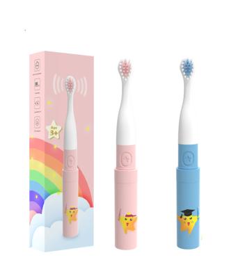 China ABS and nylon factory sale kids electric toothbrush good quality waterproof electric toothbrush for kids for sale