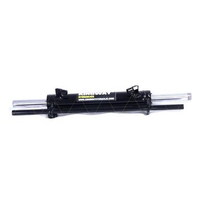 China Hot Selling Serious Machinery Repair Shops Hydraulic Cylinder 1 Steering Cylinder American Standard BLACK Safety Spray For Harvester Tractor And Dump Truck for sale