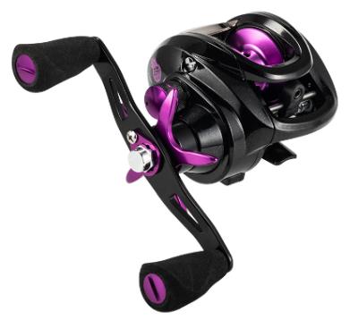 China Purple Drop Wheel LEFT HAND Water Fishing Reel Magnetic Brake Explosion-proof Spinning Left and Right Fishing Reel for sale