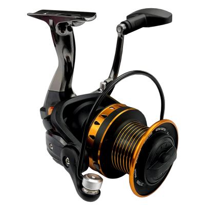 China Metal Wire Cup 12-Axis Reel Folding Rocker Spinning Wheel Reel Left and Right Interchangeable Sea Saltwater Fishing Reel for sale