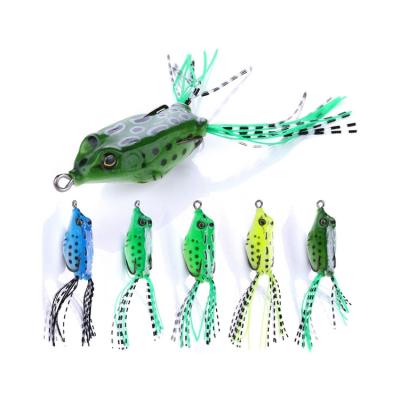 China High Quality Wholesale Jig Slow Launch Bait Tackle Accessories Bionic Frog Fishing Bionic Lure YX-B003 for sale