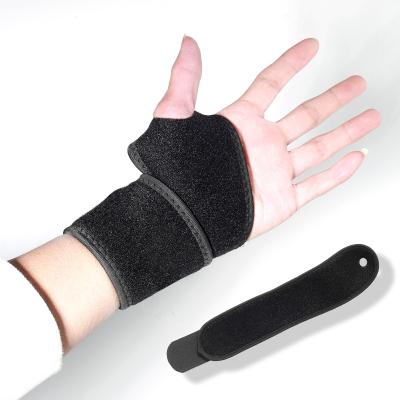 China Carpal Adjustable Tunnel Gel Weightlifting Training Compression Wrist Lift Silicone Elastic Wrist Wrap for sale