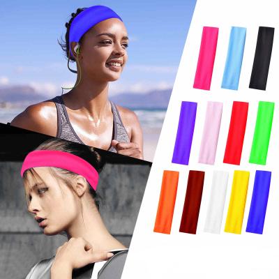 China Universal Absorbent Recycling Yoga For Women Sports Unisex Custom Logo Head Band Headband for sale