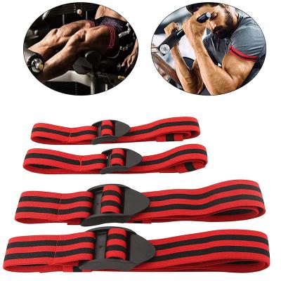 China Adult Workout Exercise Gym Weightlifting Equipment Muscle Band Arm Legs Bands Blood Flow Restriction Bands for sale