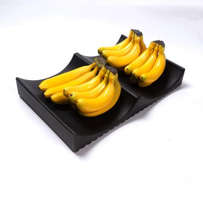 China Easy To Clean Fruit And Vegetable 2 Tier Display Rack Racks Tray Banana Display Riser for sale