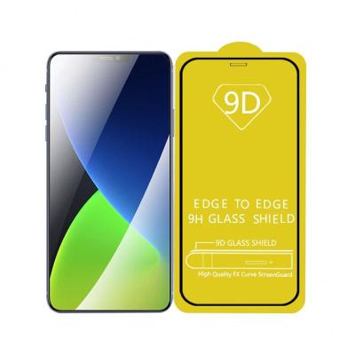 China Hot 9D 9H Anti-fingerprint Glue Full Cover Film Tempered Glass Screen Protector For i Phone 13 Pro Max X XS XR Max 8 Plus 7 6 6s for sale