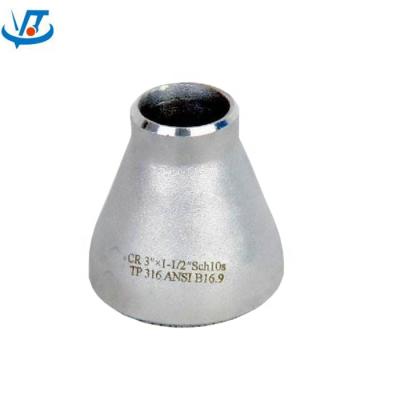 China Pipe Lines Connect SS304 316 321 Stainless Steel Pipe Fittings Reducer, Tee, Bend, Elbow for sale