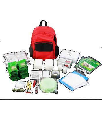 China 2 Person Equipped 72 Hour Emergency Survival Kit for Earthquake, Fire, Evacuations, Auto, Home and Family for sale