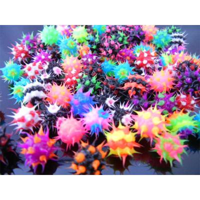 China AMIGATINA FASHION Piercing Jewelry Spike Koosh Ball Replacement Body 14gx6mm HOT FOR Tongue Ring Bar for sale