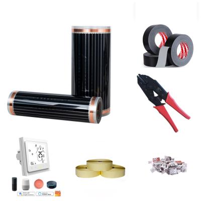 China Modern Electric Floor Heating System PTC Products Graphene Carbon Fiber Heating Far Infrared Film for sale