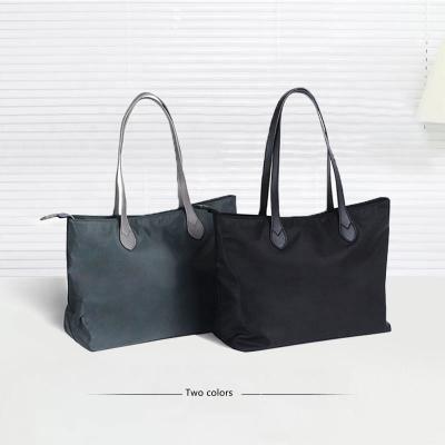 China 2021 fashion wholesale new shoulder single women's polyester nylon tote bag for sale