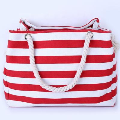 China Tote Bag Free Sample Durable Customized Hot Selling Nice Canvas Beach Bag for sale