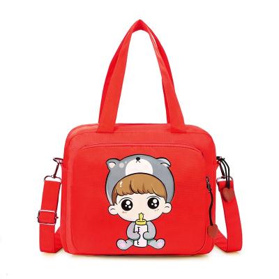 China New 2020 Creative Anti-theft Cheapest Cartoon Printing Practical Designer Travel Packing Nappy Diaper Bag for sale