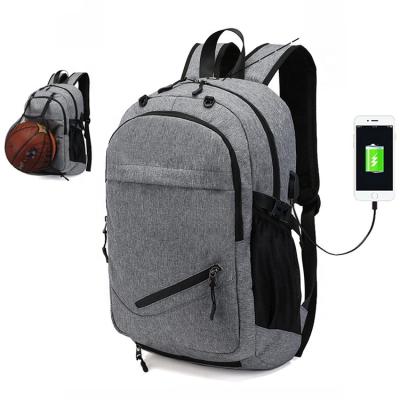 China With USB USB Charging Durable Polyester Leisure Bag Hiking Backpack for sale