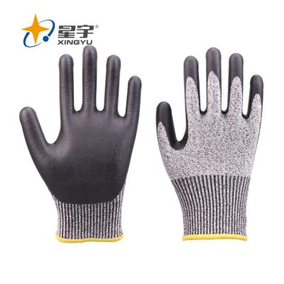 China General Purpose Mechanic Work Gloves Black Hand Gloves for Work en388 for sale