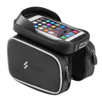 China New Design Waterproof Bicycle Bag Touch Screen Riding Bag and Box Cell Phone Waterproof Bag for sale