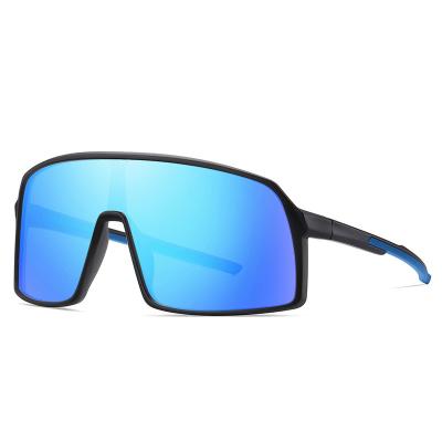 China Sports Sunglasses One Piece Frame Sunglasses New Big Shape Mens Sports Sunglasses Polarized Sunglasses Mounts for sale