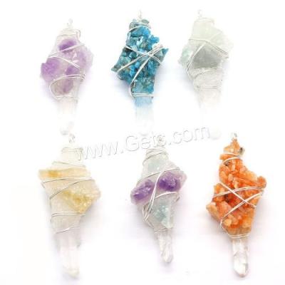 China 2022 sale CLASSIC top quartz natural crystal pendant resin for unisex 1583240 for sale