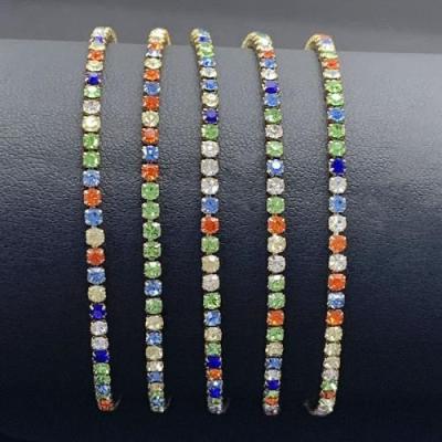 China Wholesale Rhinestone Fashion Jewelry Rhinestone Cup Chain 304 Stainless New Being Polished for sale