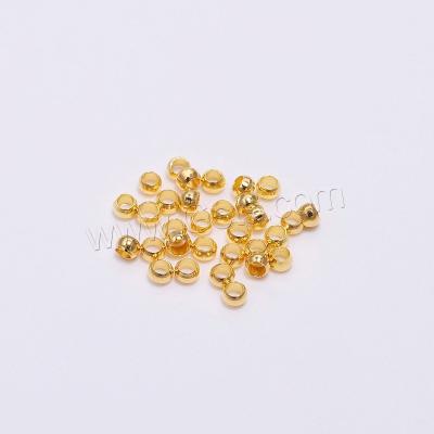 China Small brass crimp beads durable and mini plated and DIY and different size for choice jewelry finding sold by bag 20070413384241383 for sale