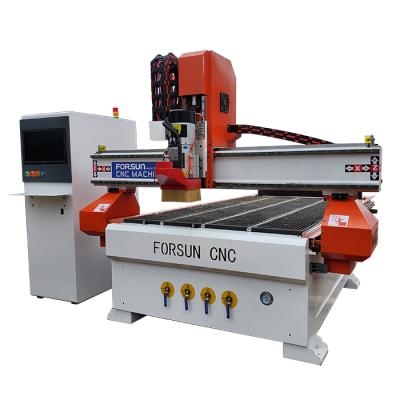 China Sideboard Doors Furniture Making CNC Router 4 Axis Woodworking Machinery For Manufacturing Chair Furniture ATC CNC Router With CCD for sale