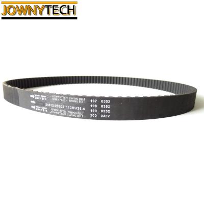 China Crankshaft Auto Rubber Transmission Belt For KIA CEED 24312-23400 Auto 113RU25.4 Belt For KIA CERATO for sale