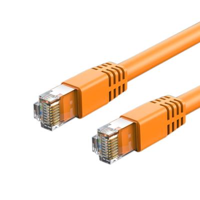 China Telecommunication 10m Dual-RJ45 Connector Internet Ethernet Cable LAN Cat5e Network Cable for sale