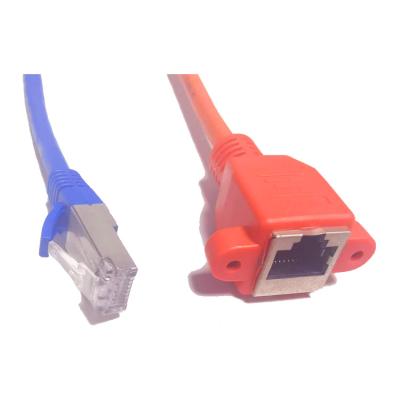 China Telecom Factory Supply RJ45 One Female Male Cat5e Network Extension for sale