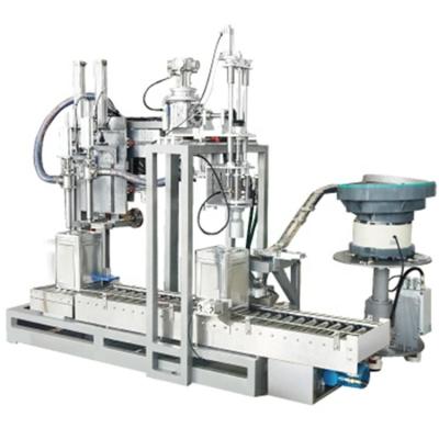 China Beverage High Pass Rate Integrated Design Auto Lid Feeder And Capping Machine for sale