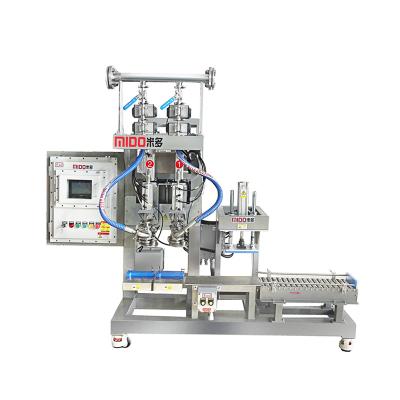 China Beverage Manually Put Manufacturer Semi-automatic Bucket Filling Machine for sale