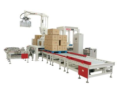 China ABB460 Single Operation Beverage Robot Palletizer Can Stacking Palletizer Machine for sale