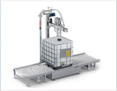 China Factory Direct Certified IBC Tank Weighting Filling Machine Beverage Good Palletizer for sale