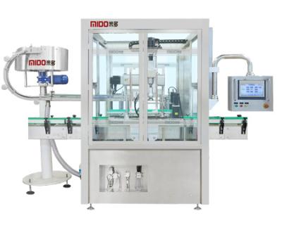 China Beverage Professional Customize Design One Capping Head Tracking Capping Machine for sale