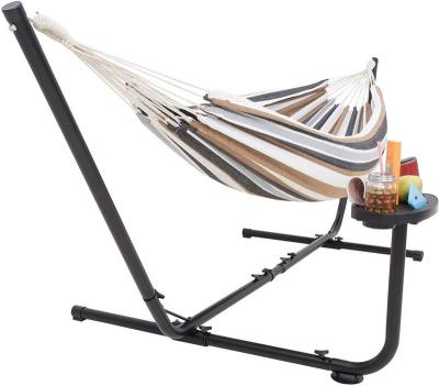 China Modern Combo Garden Hammock Bed Hammock Leather Hammock With Cup Holder for sale