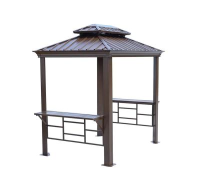 China New Design BBQ Gazebo Durable Steel Grill Gazebo Outdoor Pavilion Tent for sale