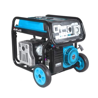 China Small Generator Supply Mini Open Frame Electric Power Ewell Long Time Portable Generators 5kw 6kw for sale